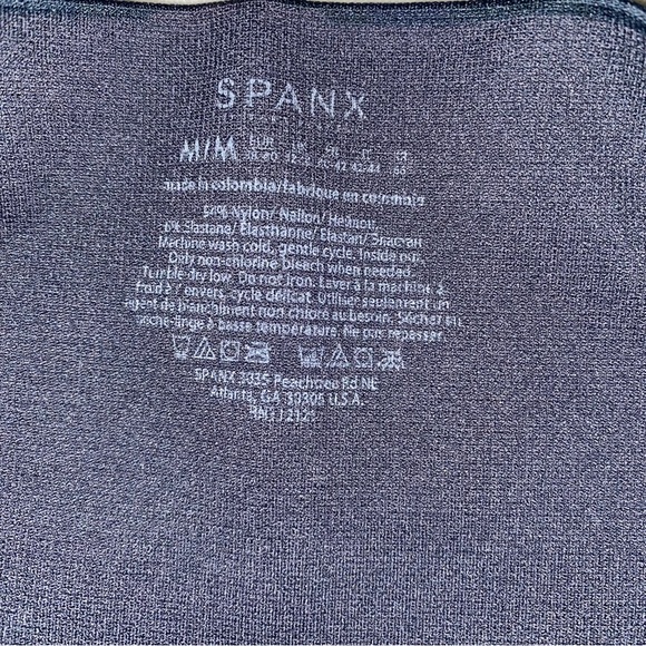 SPANX Look At Me Now High Waist Leggings in Black and Grey Camo - Picture 9 of 11